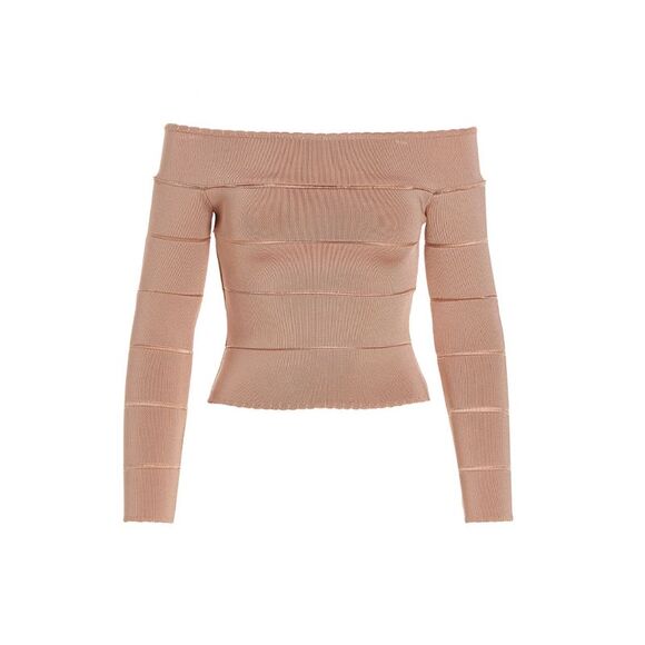 Alexandre Vauthier Women's Off-Shoulder Top